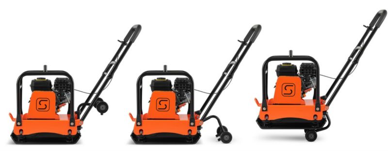 Zagęszczarka płytowa gruntu SCHWARTZMANN ubijak ZG90H 90 KG