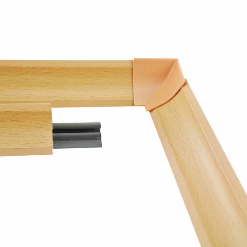 Zakończenie do listwy przyblatowej KYCT 23 mm Buk 1 szt.
