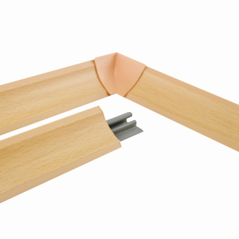Zakończenie do listwy przyblatowej KYCT 23 mm Buk 1 szt.