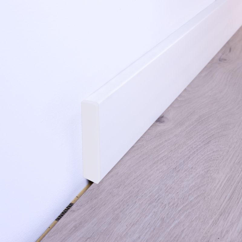 Zakończenie do listwy GoodHome Avilia białe 2 szt.