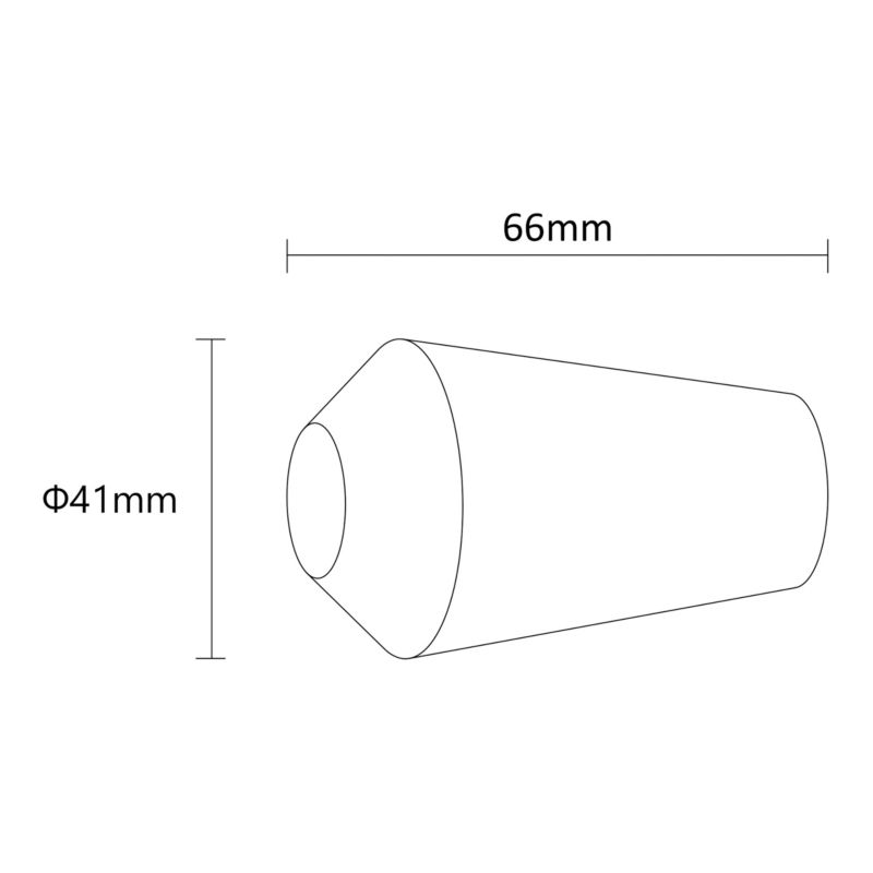 Zakończenie karnisza GoodHome Antiki Tulip 19 mm