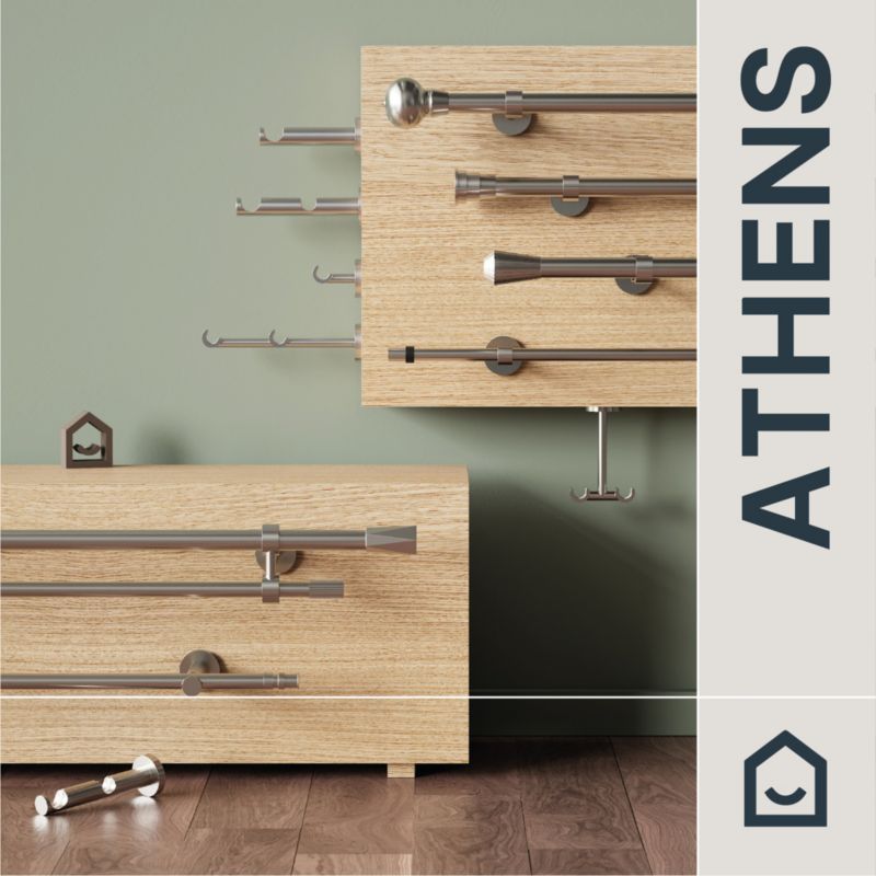 Zakończenie karnisza GoodHome Athens Bic Stick 16 mm