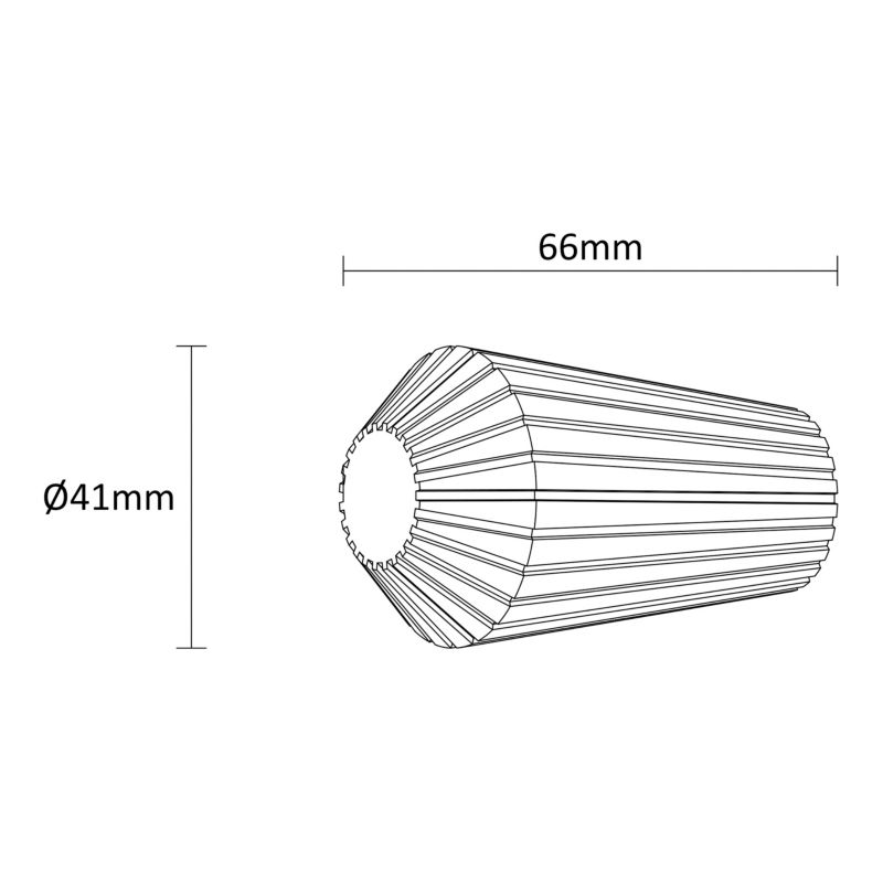 Zakończenie karnisza Goodhome Athens Tulip 19 mm