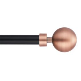 Zakończenie karnisza Modern 19 mm miedź