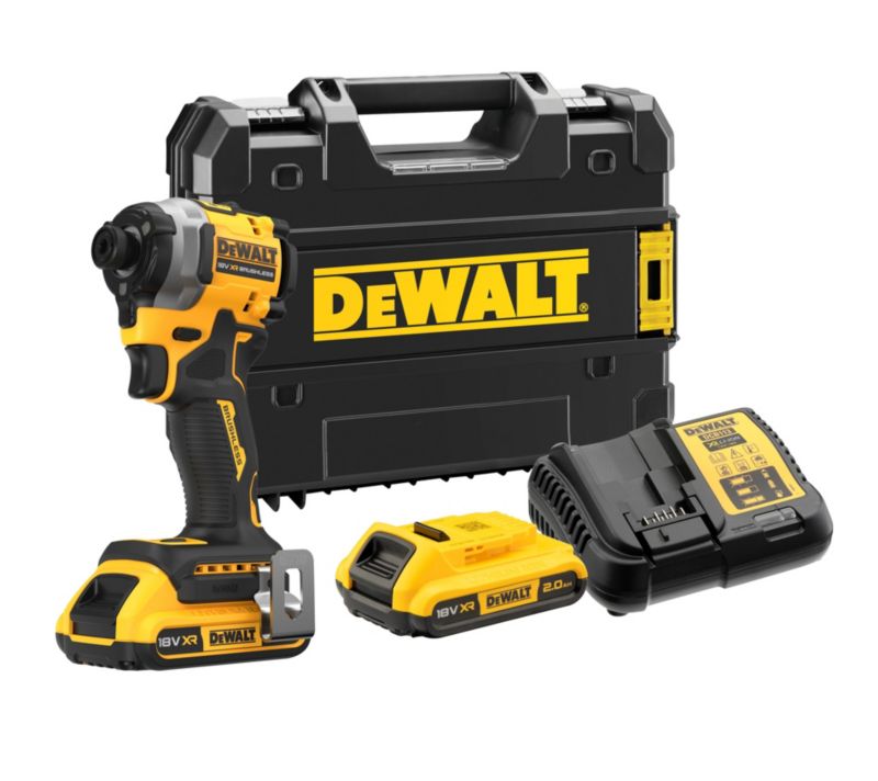 Zakrętarka udarowa DeWalt 18 V XR 2 x 2 Ah