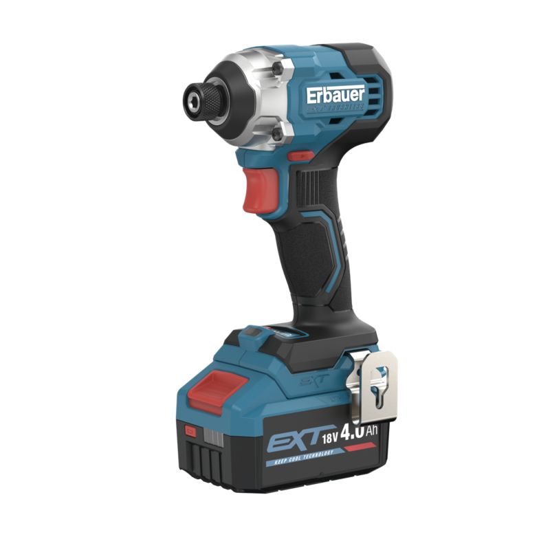 Zakrętarka udarowa Erbauer G2 18 V 1 x 4 Ah