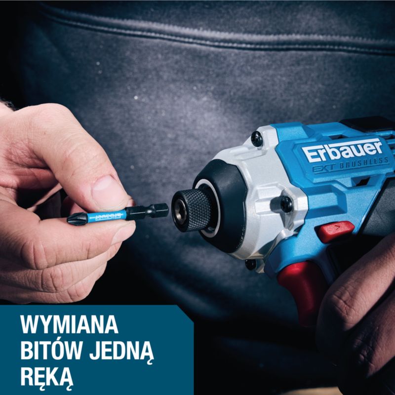 Zakrętarka udarowa Erbauer G2 220 Nm 18 V bez akumulatora