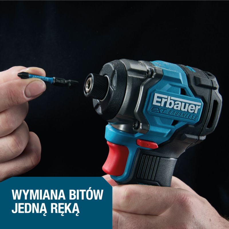 Zakrętarka udarowa Erbauer G2 240 Nm 18 V bez akumulatora