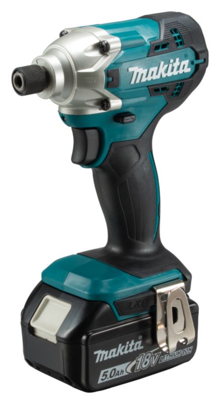 Zakrętarka udarowa Makita 1/4" silnik szczotkowy 155 Nm 18 V LXT