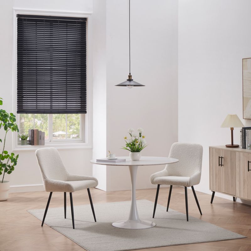 Żaluzja GoodHome Cana drewniana 120 x 180 cm czarna