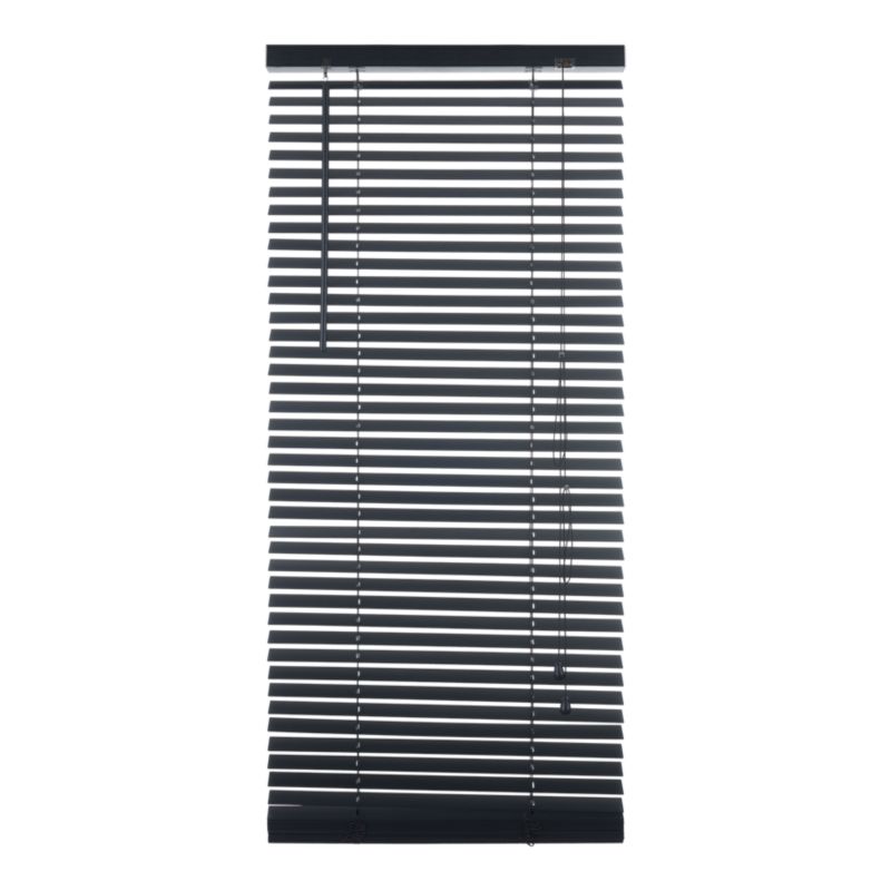 Żaluzja GoodHome Cana drewniana 180 x 180 cm czarna
