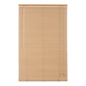 Żaluzja GoodHome drewniana Colours Cana 160 x 180 cm jasna brązowa
