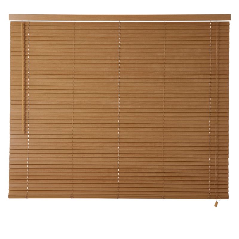 Dřevěná roleta GoodHome Colors Cana 180 x 180 cm světle hnědá.