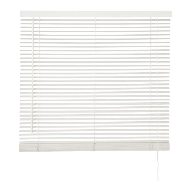 Dřevěná roleta GoodHome Colors Cana 45 x 180 cm bílá.
