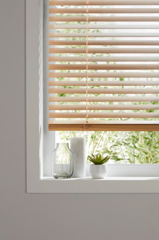 Żaluzja GoodHome drewniana Colours Cana 45 x 180 cm jasna