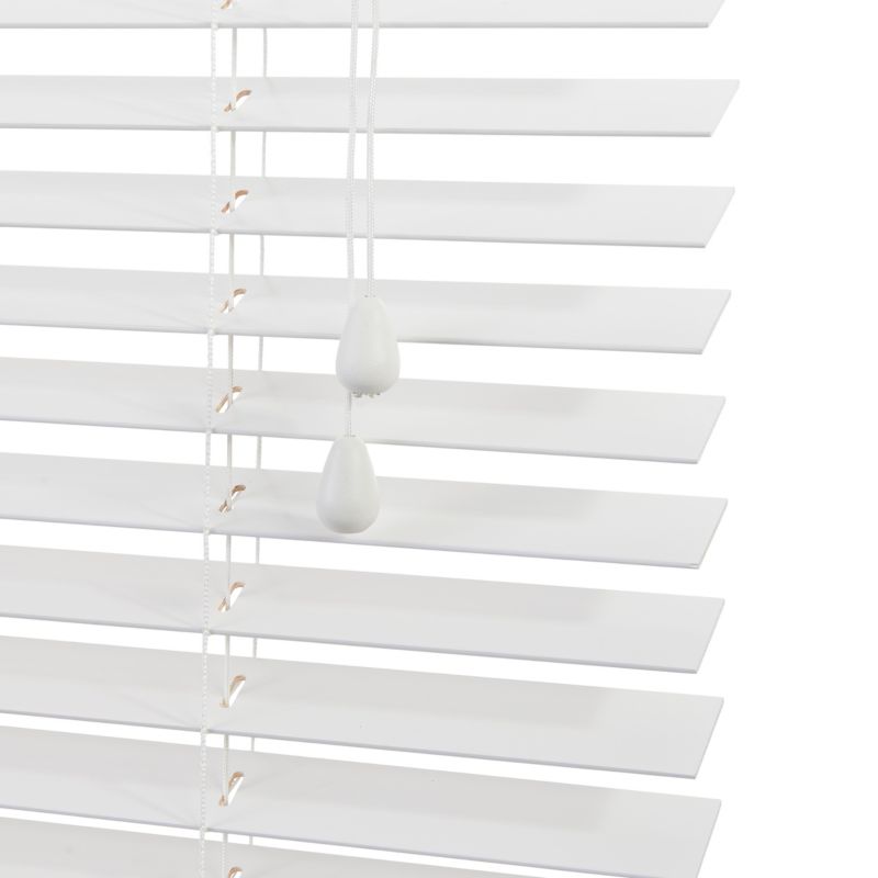 Żaluzja GoodHome drewniana Colours Cana 60 x 180 cm biała