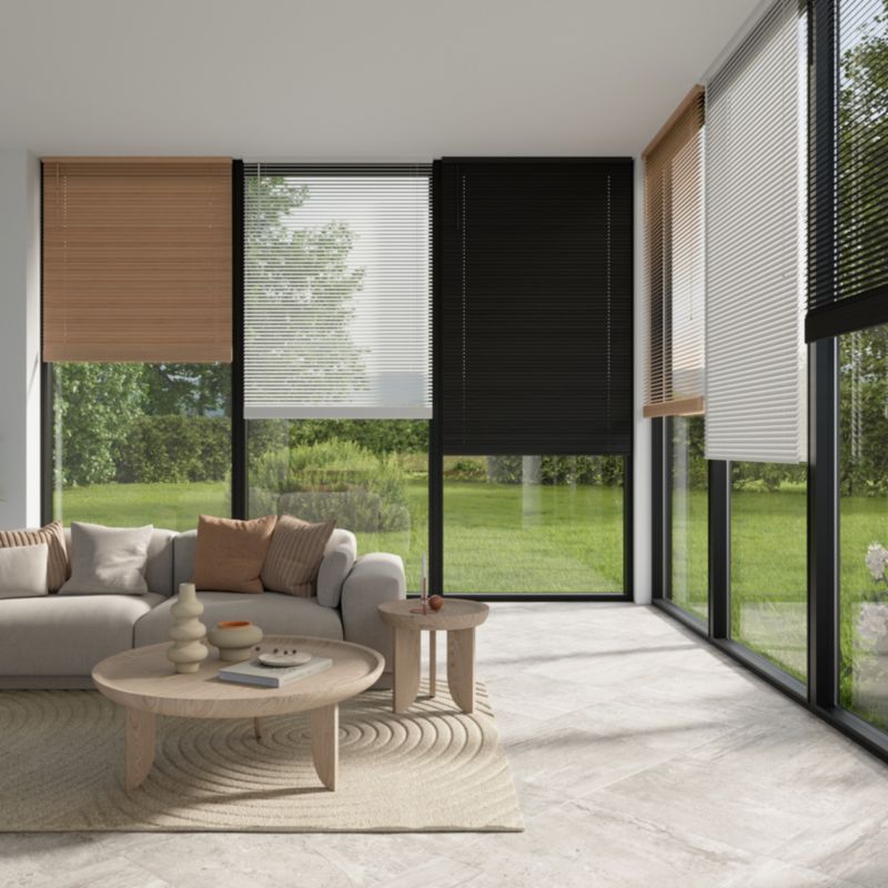 Żaluzja GoodHome drewniana Colours Cana 75 x 180 cm jasnobrązowa