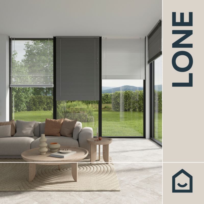 Żaluzja GoodHome Venitian Lone 60 x 180 cm szara