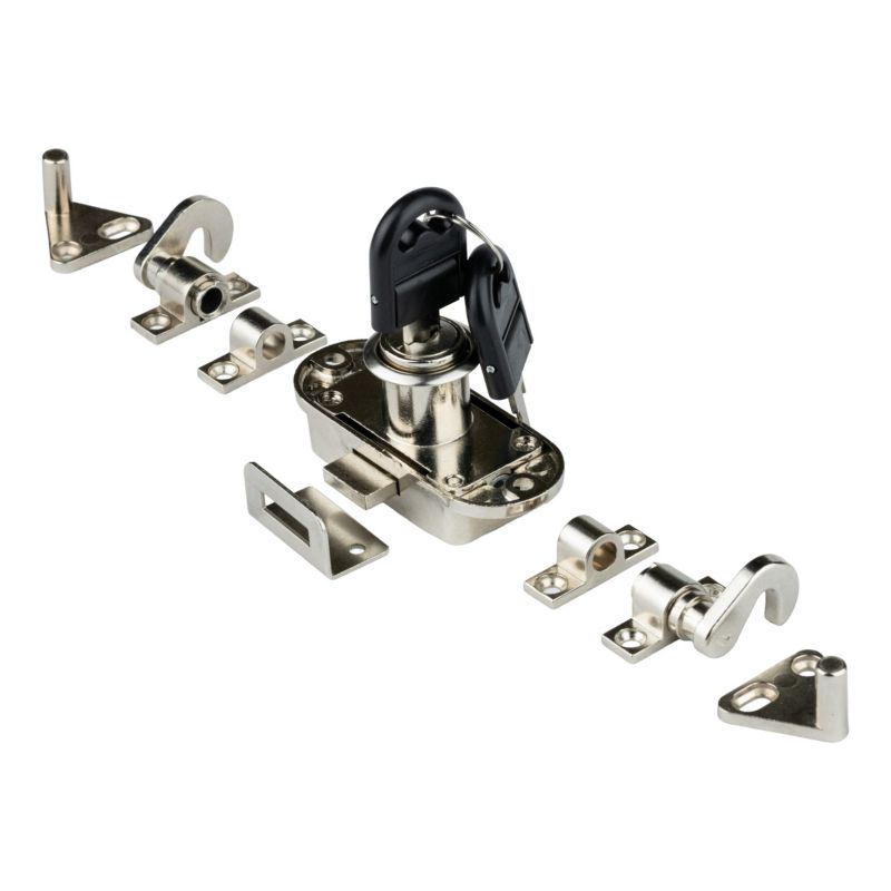 ZAMEK BASKWILOWY PRAWY trzypunktowy fi19x22mm Sortowniki24 1 szt.