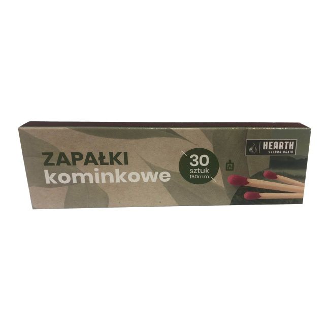 Zapałki kominkowe długie Hearth 30 x 150 mm