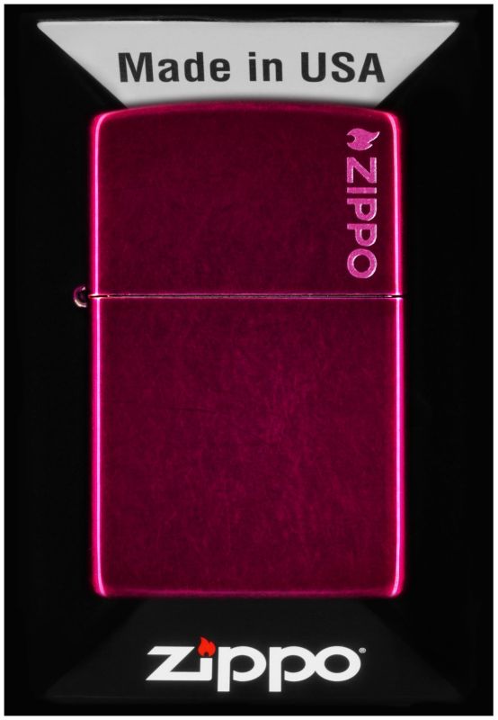 Zapalniczka ZIPPO Benzynowa CANDY RASPBERRY LOGO 60007676 1szt