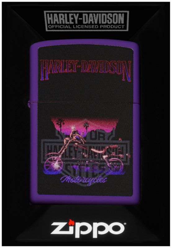 Zapalniczka ZIPPO Benzynowa HARLEY BLACK LIGHT 60007424 1szt