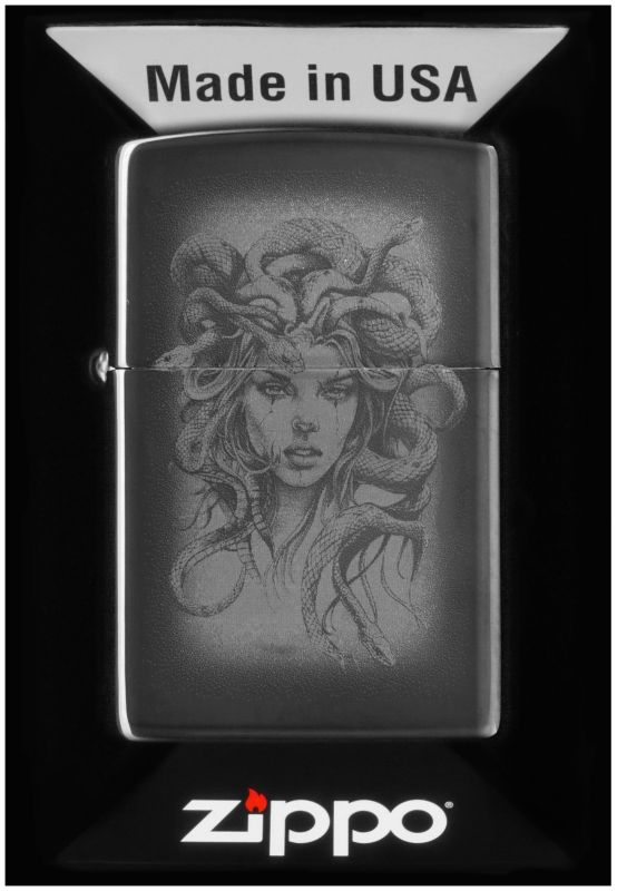 Zapalniczka ZIPPO Benzynowa MEDUSA DESIGN 60007580 1szt