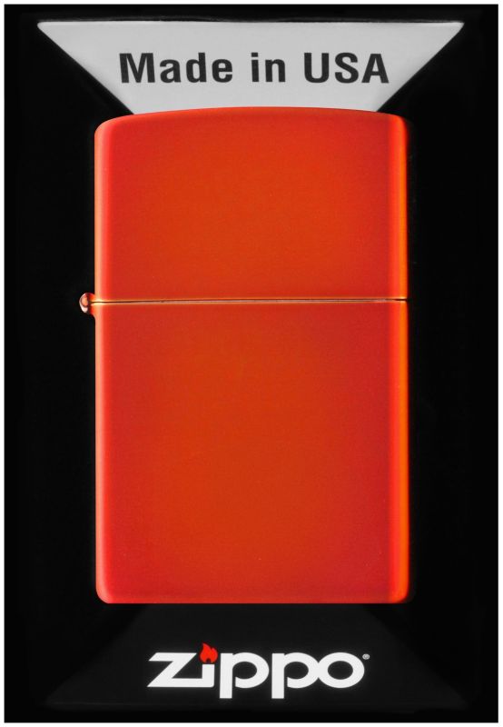Zapalniczka ZIPPO Benzynowa REGULAR METALIC RED 60006325 1szt