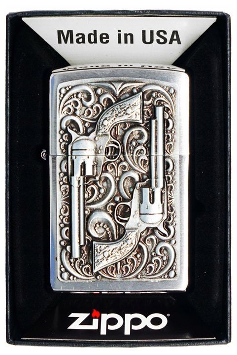 Zapalniczka ZIPPO Benzynowa REVOLVER EMBLEM 2001654 1szt