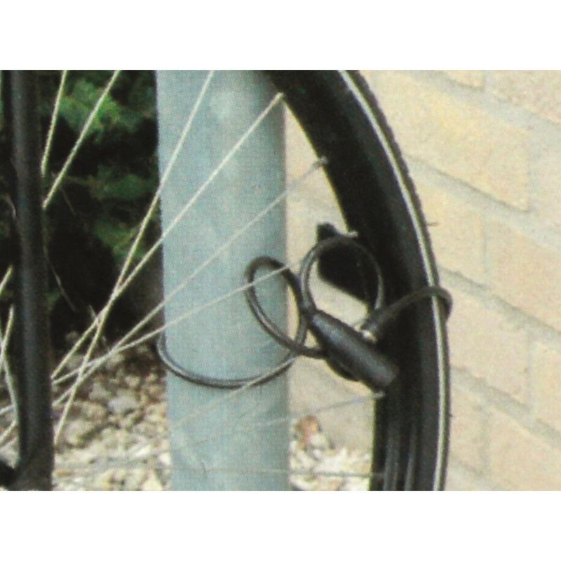 Zapięcie Dunlop  rowerowe  spiralne na klucz 1.2X180cm  1szt.