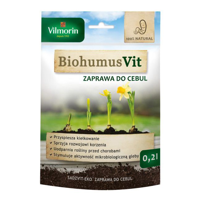 Zaprawa do cebul Vilmorin Biohumus Vit 0,2 l