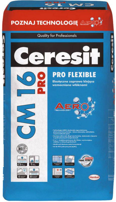 Zaprawa klejąca elastyczna Ceresit CM16 PRO 20 kg
