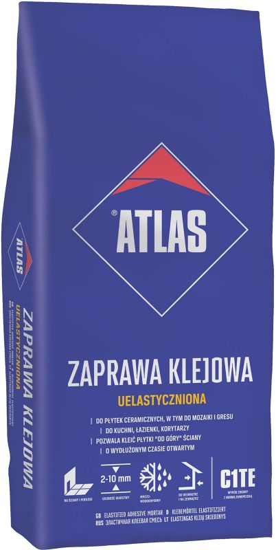 Zaprawa klejowa uelastyczniona Atlas 5 kg