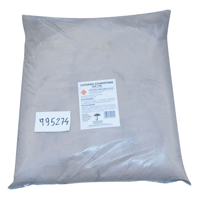 Zaprawa szamotowa 25 kg