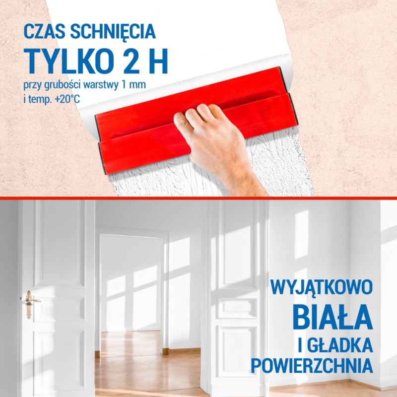 Zaprawa szpachlowa Megaron Śmig A-2 1,5 kg biała