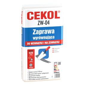 Zaprawa wyrównująca Cekol ZW-04 22 kg