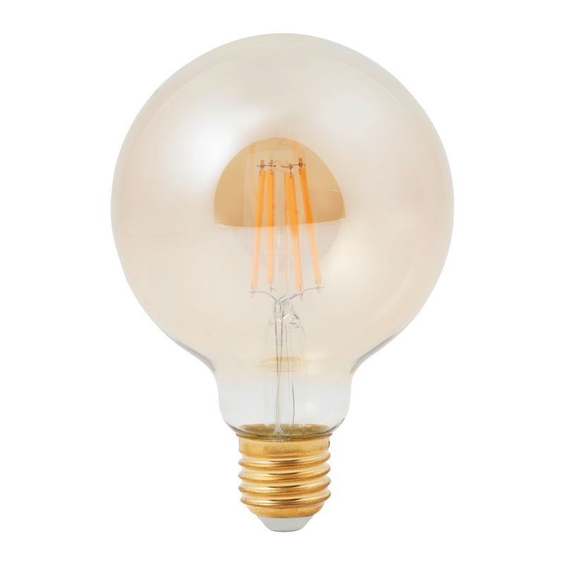 Żarówka dekoracyjna LED Diall G95 E27 5,5 W 470 lm amber