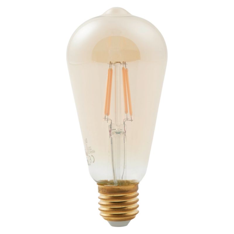 Żarówka dekoracyjna LED Diall ST64 E27 5,5 W 470 lm amber