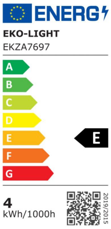 Żarówka kryształowa LED Ekolight C37 E14 350 lm 4000 K