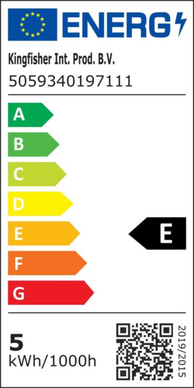 Żarówka LED C35 E27 470 lm 4000 K 3 szt.