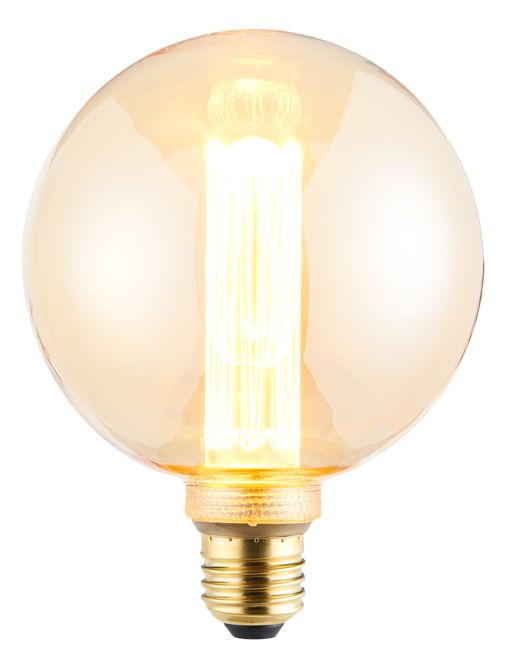 Żarówka LED dekoracyjna G125 E27 200 lm 1800 K amber