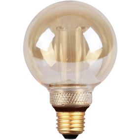 Żarówka LED dekoracyjna G80 E27 200 lm 1800 K amber
