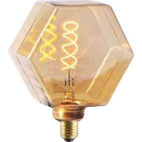 Żarówka LED dekoracyjna LB160 E27 260 lm amber