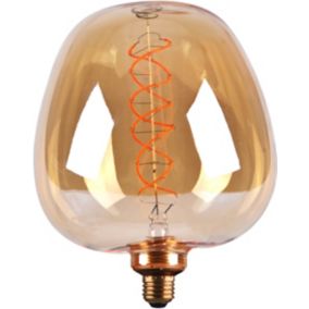 Żarówka LED dekoracyjna S190 E27 260 lm amber
