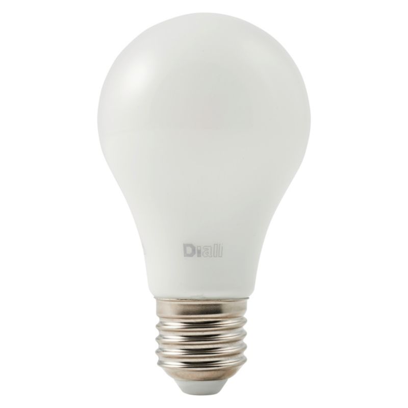 Żarówka LED Diall A60 E27 10 W 806 lm mleczna barwa ciepła/neutralna 2 w 1