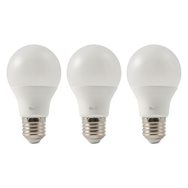 Żarówka LED Diall A60 E27 806 lm 2700 K 3 szt.