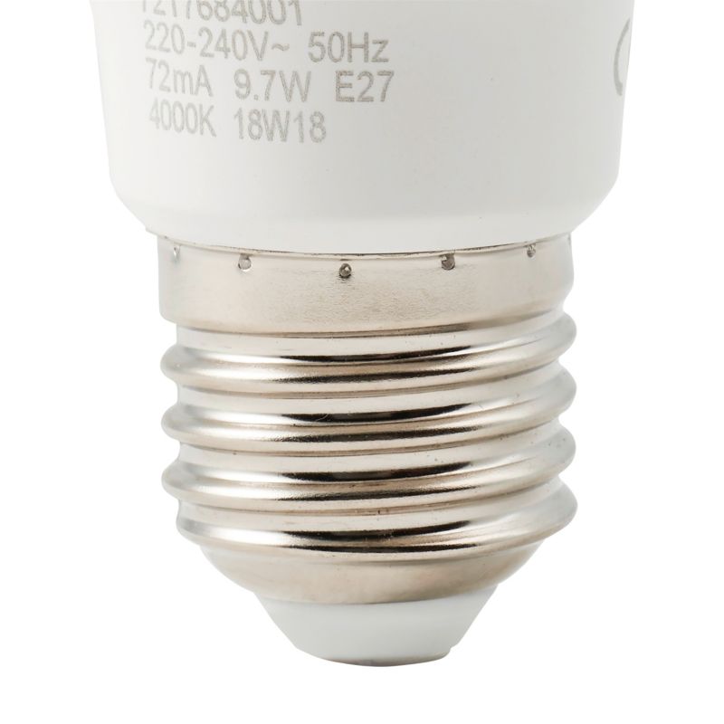 Żarówka LED Diall A60 E27 9,7 W 806 lm mleczna barwa neutralna 3 szt.