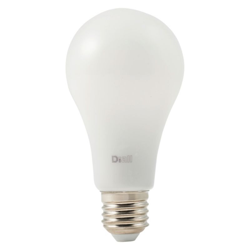 Żarówka LED Diall A66 E27 12 W 1055 lm mleczna barwa ciepła/neutralna 2 w 1