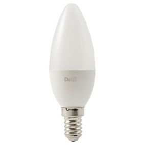 Żarówka LED Diall C35 E14 5 W 470 lm mleczna barwa ciepła 3 szt.