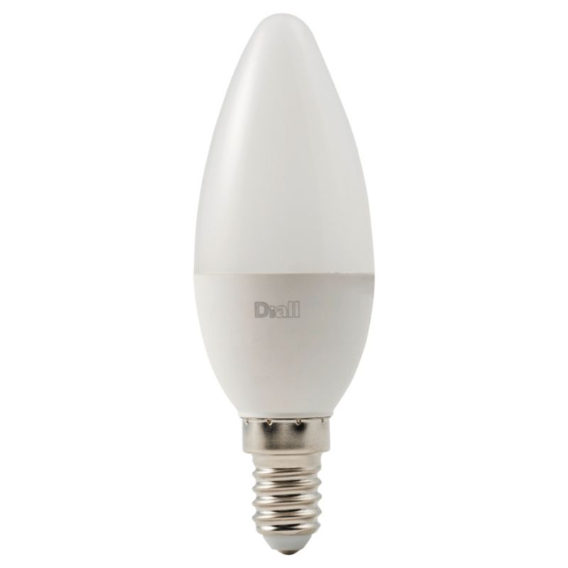 Żarówka LED Diall C35 E14 5 W 470 lm mleczna barwa neutralna